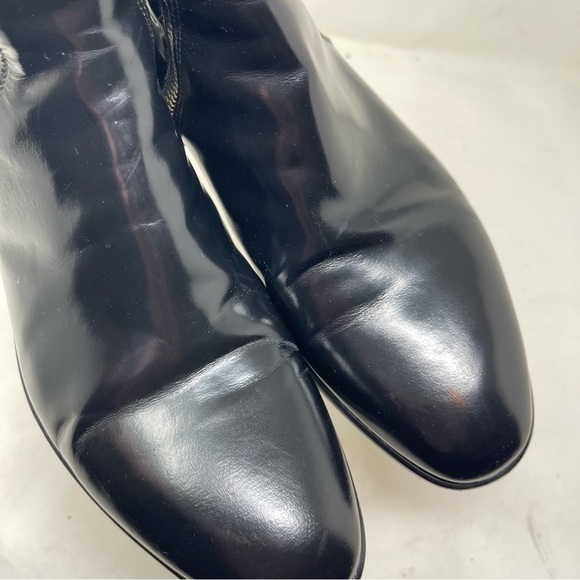 Armando Cabral black leather side zip boots sz 40 US 7 main image 10